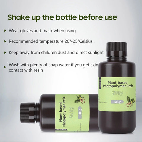 ELEGOO Plant-Based Rapid UV Curing Resin