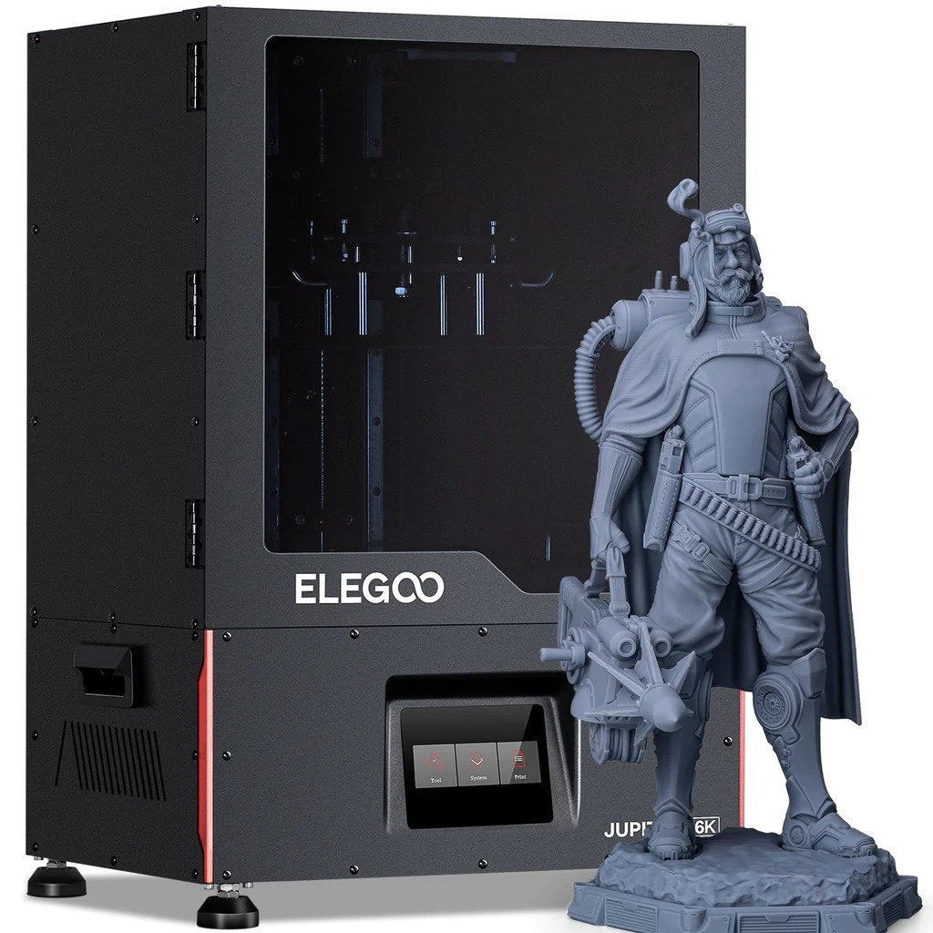 Elegoo Jupiter 6K Resin 3D Printer Review! 